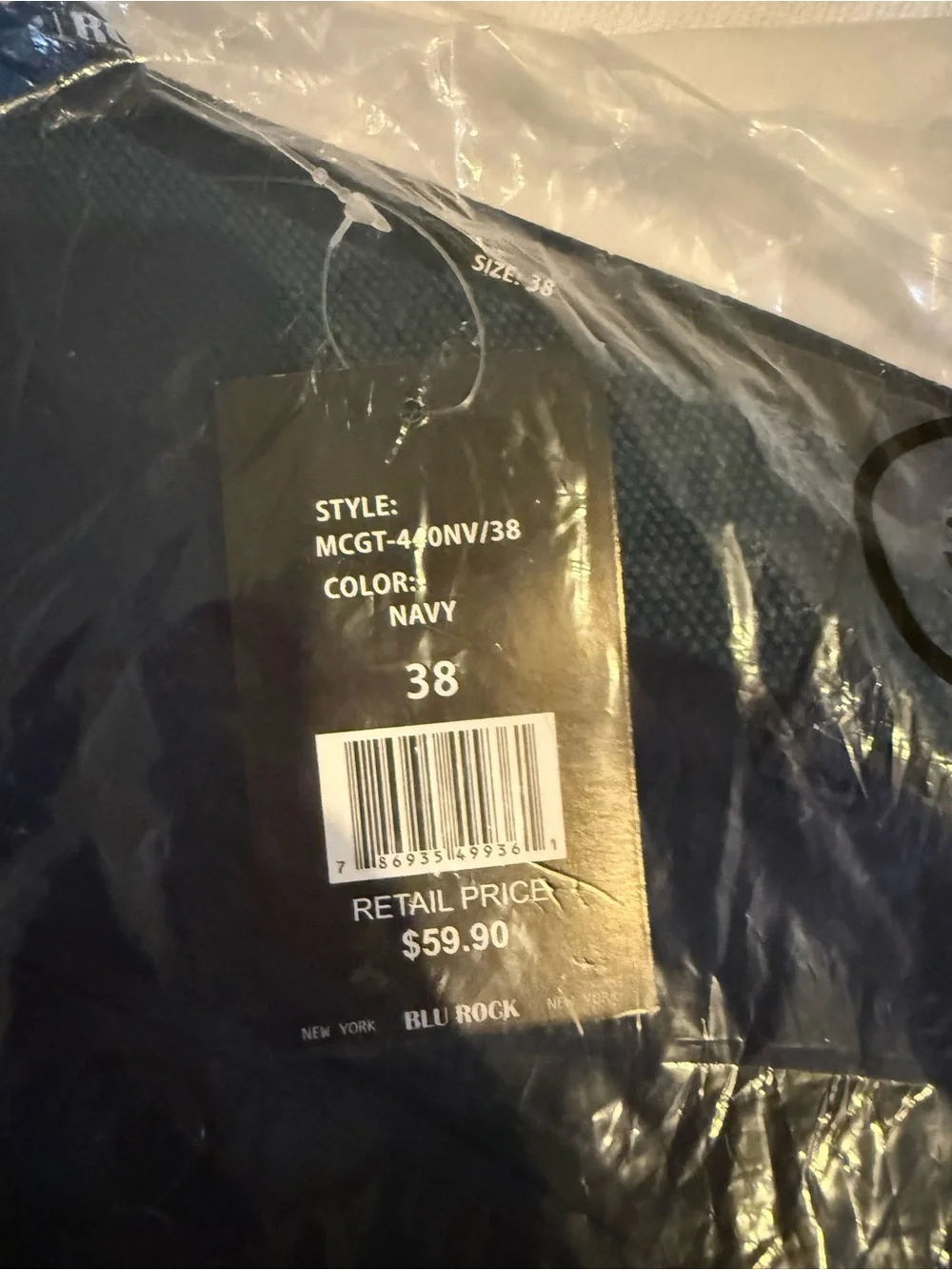 Men’s Navy shorts  - Size 38